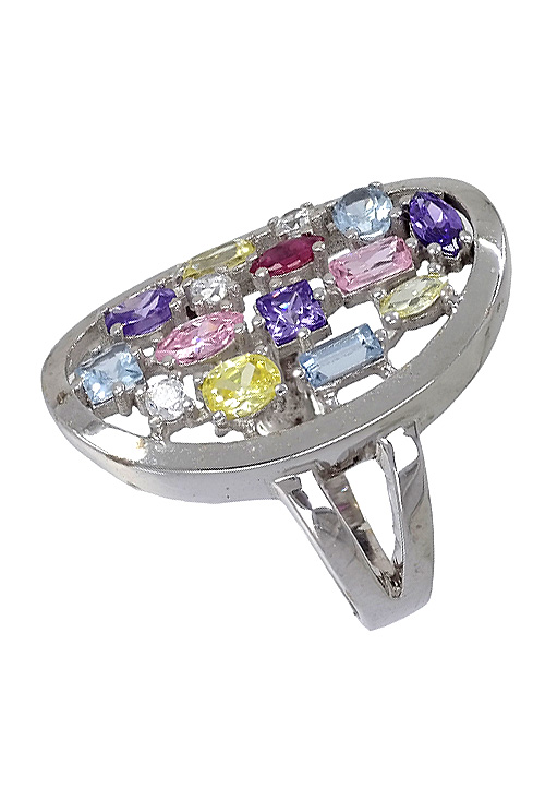 Sortija oro blanco con cuarzos de color perfil 170_007792OB-ST_02