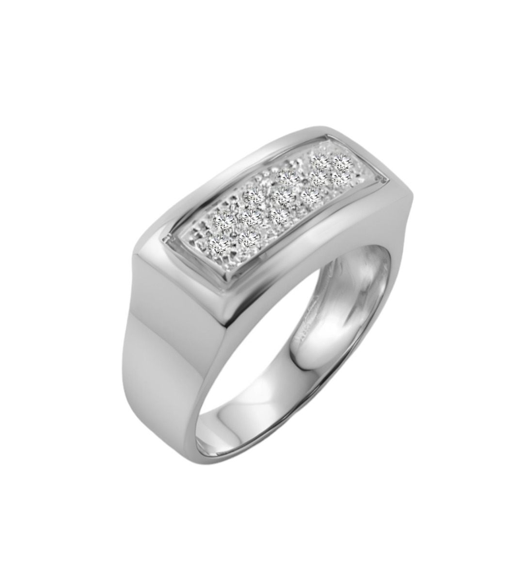 sortija oro blanco con diamantes foto oblicua precio con descuento 192_Z0107_02