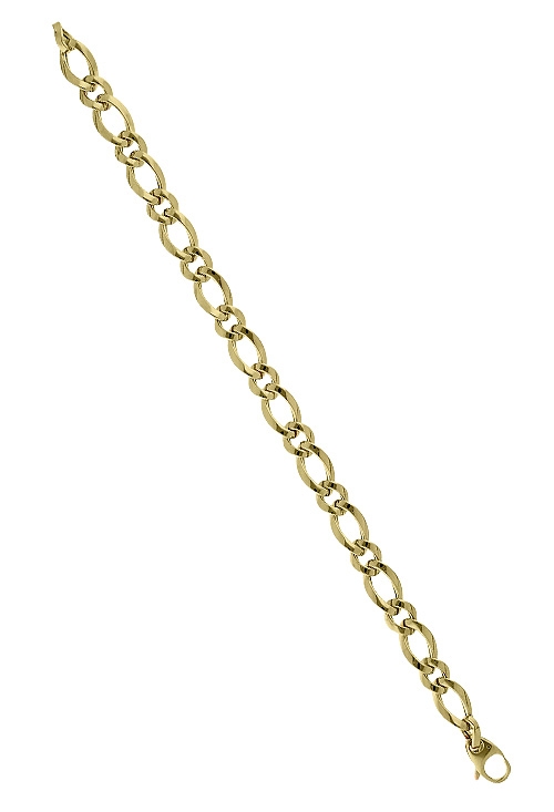 pulsera de oro amarillo 18 ktes eslabones 1 por 1 vista extendida 243_343-00171_02
