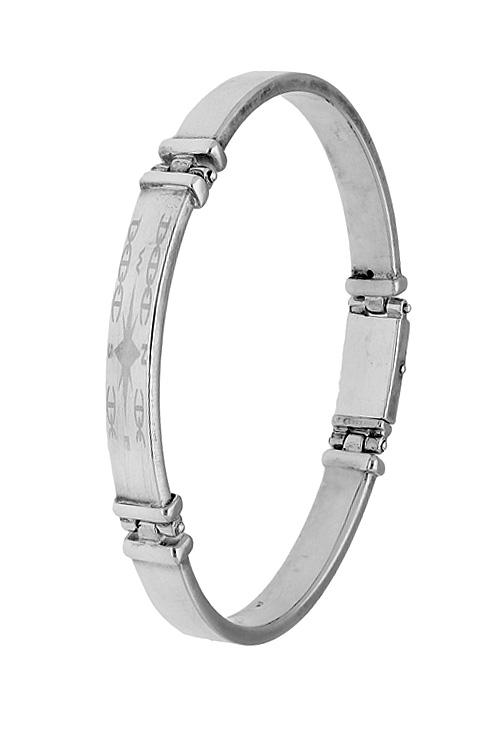 pulsera de plata para hombre puntos cardinales vista principal precio outlet joyeria 200_L10190-4-1