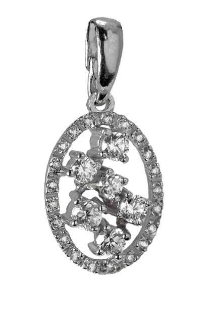 Colgante plata ley, dije con piedras - foto 3 - rfcia.022_012-Z