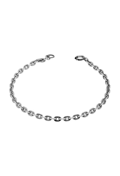 pulsera plata para mujer eslabones forzados vista frontal 126_FLP90-24-1_01