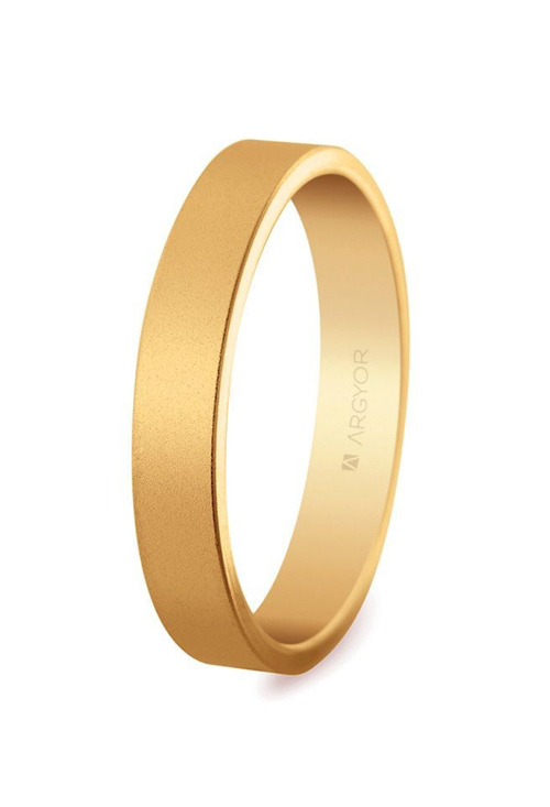 Alianza de boda oro amarillo 4mm. argyor 5140150M