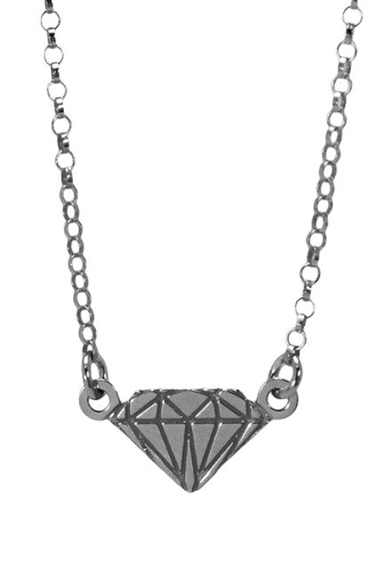 Gargantilla plata motivo forma diamante joyas de mujer para venta online a precios baratos 266_022752-1-1