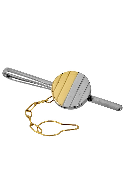 pisacorbatas oro amarillo 18 ktes y acero a precio de chollo 142_0024-14