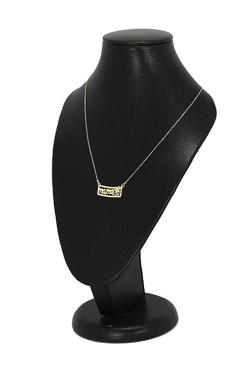 Gargantilla Día de la madre en oro 18 ktes con circonita 085_14275