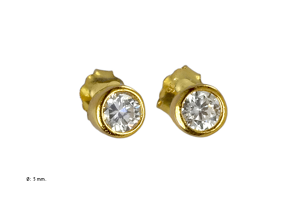 Pendientes plata ley aretes con piedras rfcia.218_EH064Y00