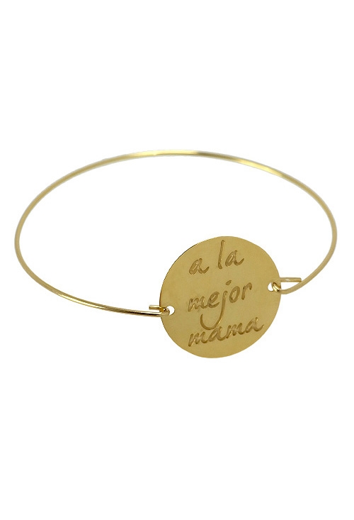 pulsera plata chapada a la mejor mama 266-041788-2-1-MaMa