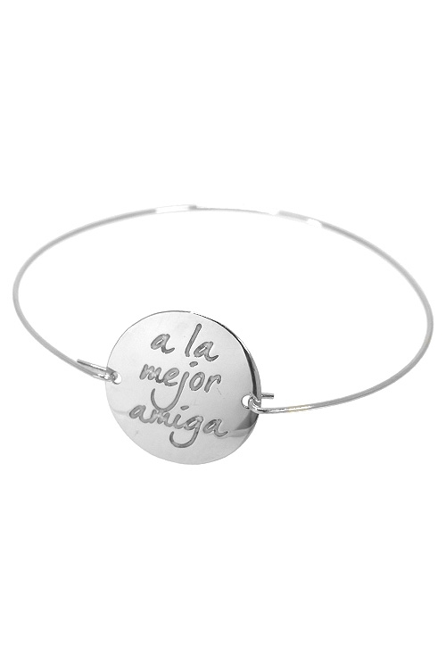 pulsera rigida plata a la mejor amiga 266-041788-1-1-aMIGa