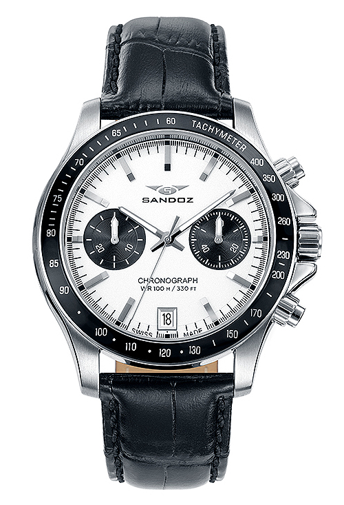 Reloj Suizo Sandoz hombre Elegant Collection, cronógrafo 150_81405-07
