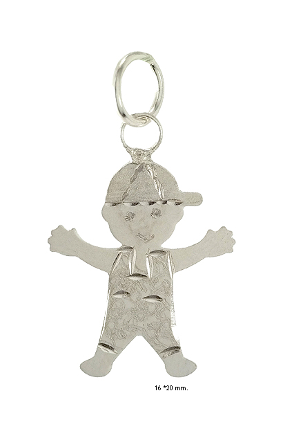 Colgante plata ley dije sin piedras rfcia.240_NIÑO-LTP