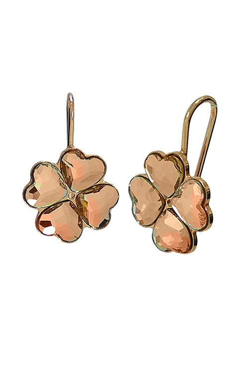 pendientes en plata con cristales swarovski color light silk a precios baratos 273_A3071-3T