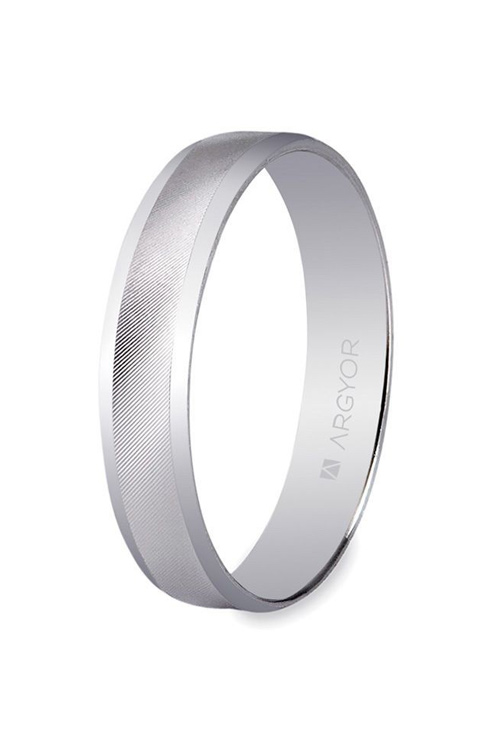 Alianza argyor de oro blanco 9K. 045_9K5B40308