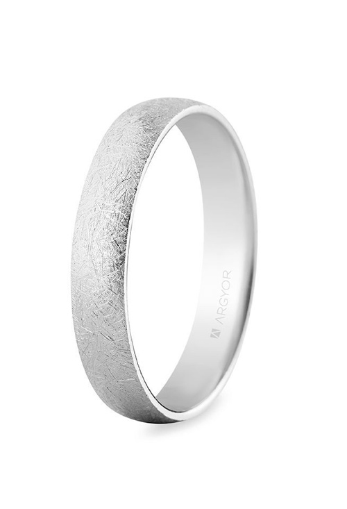 Alianza de oro blanco acabado hielo - foto 3 - rfcia.045_564B001H