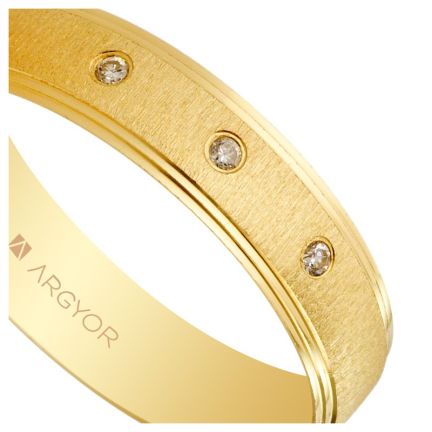 Alianza de oro amarillo y diamantes - foto 04 - Argyor rfcia.55503466