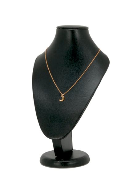 Gargantilla de plata chapada LUXENTER, luna - foto 04 - rfcia 218_PF018R999