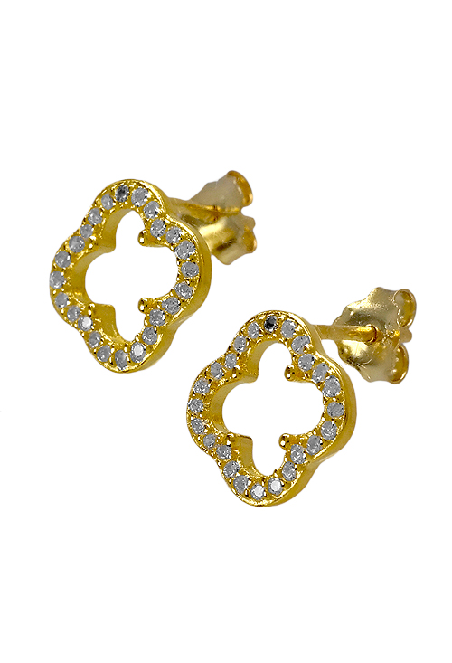 Pendientes plata chapada marca Luxenter - foto 04 - rfcia 218_EH100Y00