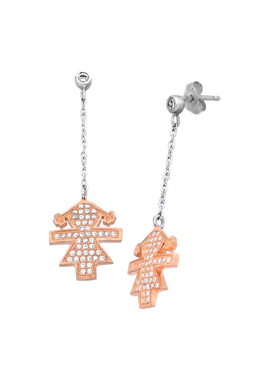 pendientes largos plata bicolor motivo nina 088_015682-2P_01