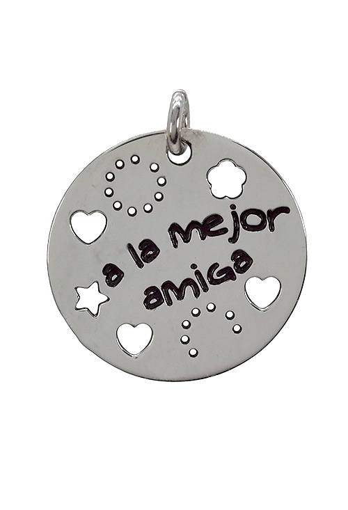 Disco de plata con dedicatoria -a la mejor amiga- - foto 3 - rfcia.266_024272-1-10-3