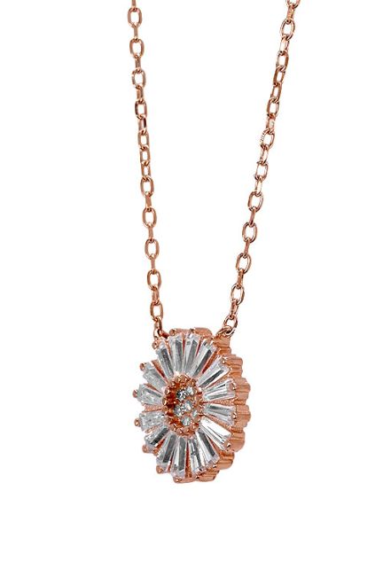 Gargantilla de plata de ley chapada oro con circonitas - foto 04 - rfcia 252_VE2158-R