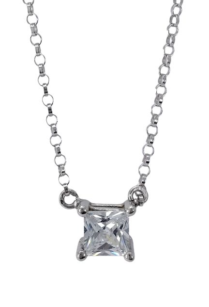 Gargantilla de plata de ley y circonita - foto 3 - rfcia.266_023511-1-1-1