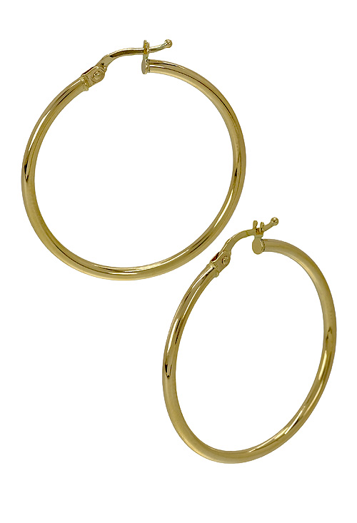 Pendientes de aro. oro amarillo 18 ktes - foto 3 - rfcia.243_240-00318-30