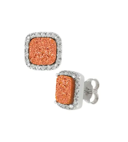 pendientes de plata con agata drusa y circones 248_0424-4