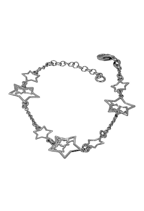 Pulsera de plata con entrepiezas forma de estrellas - foto 3 - rfcia.240_PPU3780