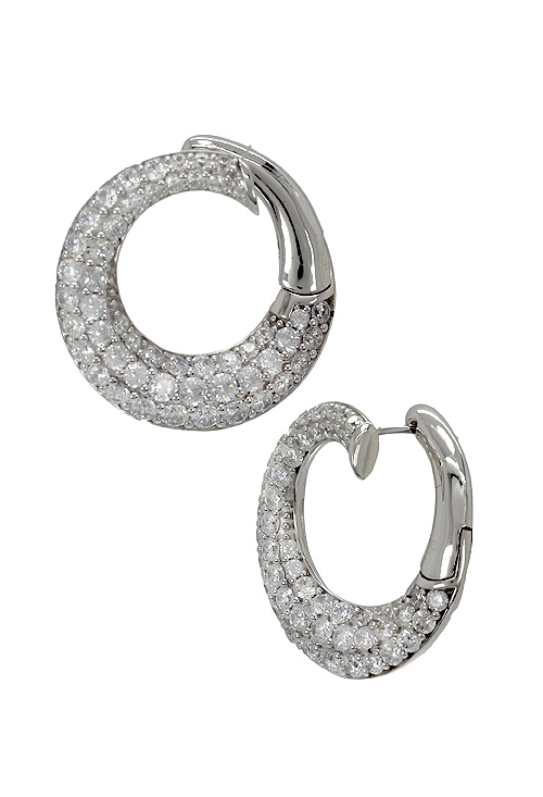 Pendientes plata ley con circonitas - foto 3 - rfcia.248_C8S52423