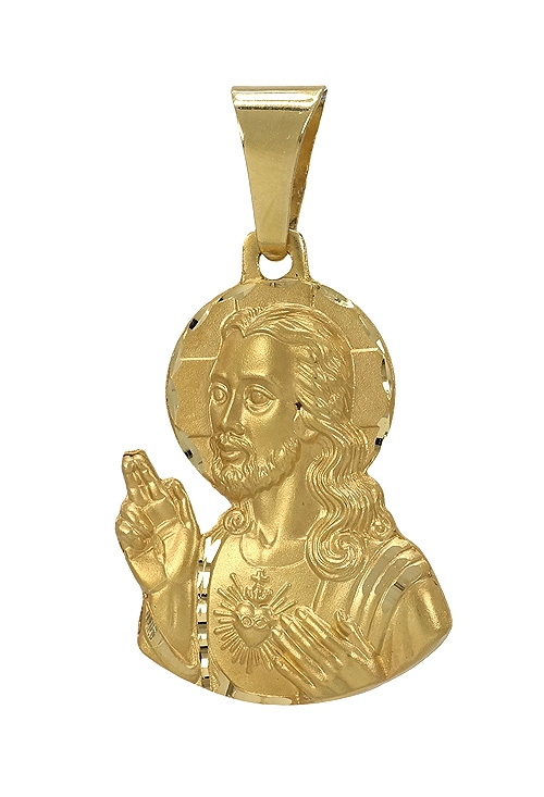sagrado corazon silueta oro amarillo 18 ktes 001_014055