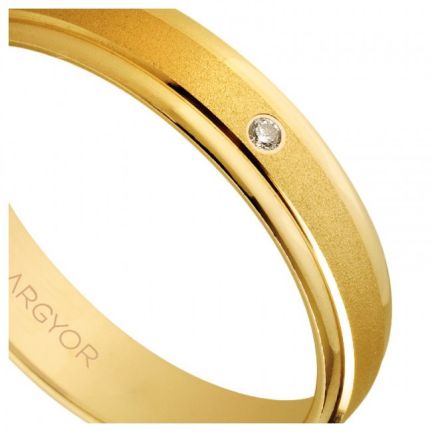 Alianza de oro amarillo de boda de 18kilates - 4mm. - foto06 - Argyor rfcia.5140044d