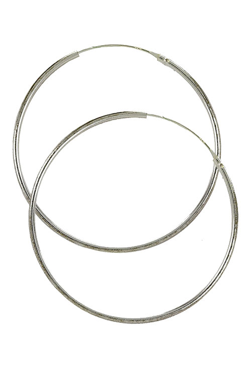 pendientes de plata, criollas grandes de chanela 271_PAR15-45