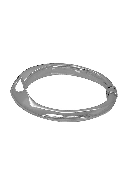 pulsera de plata de ley, aro rígido abierto al centro 280_2070023_02
