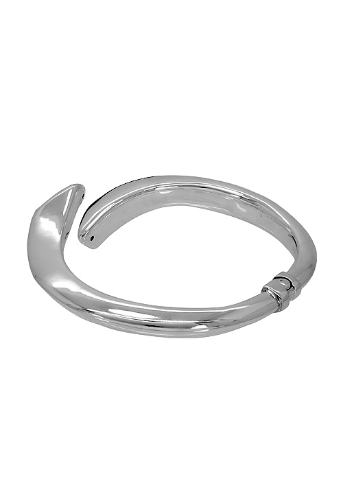 pulsera de plata de ley aro rígido aberto como tu y yo 280_2070023_01