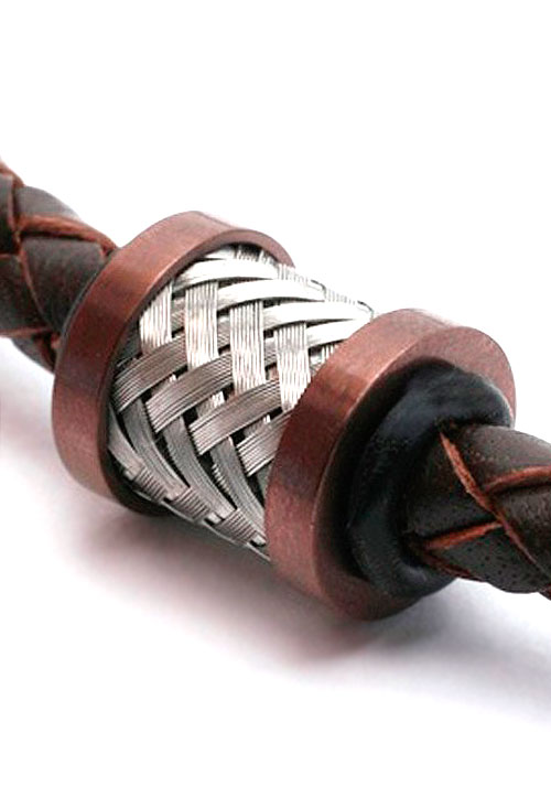 abalorio bruno banani para pulsera de hombre bicolor 99820043