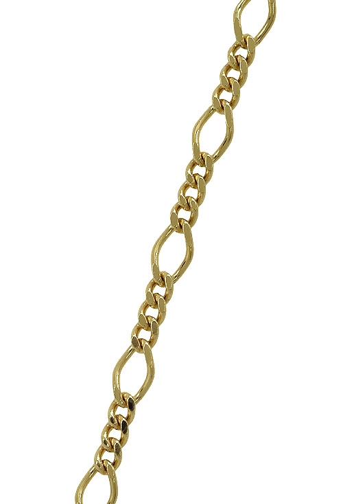 cadena de oro 45 cm de largo oro amarillo 18 ktes eslabones programados 3x1 vista detalle 127_BPR(1-3)70-45_01