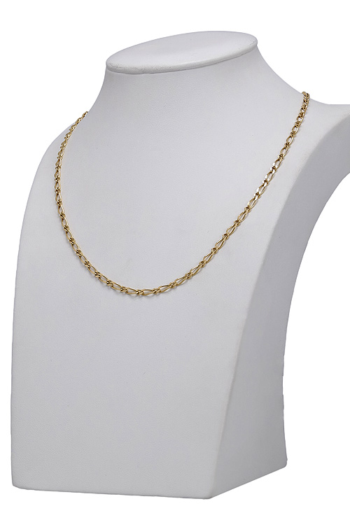 Cadena de oro de ley maciza de 1x1 tiendas fisicas en Madrid y las Rozas venta online segura