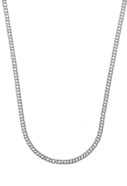 cadena de plata doble rombo gargantilla de 40 cm 126_DROMBO60-40R