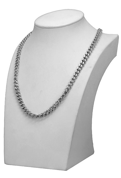 cadena de plata eslabones macizos cerrados muy fuertes foto expositor 126_BNL200-60_02