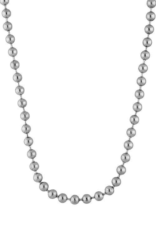 cadena de plata modelo bolas 50 cm de largo vista frontal 017_619CM0054-50