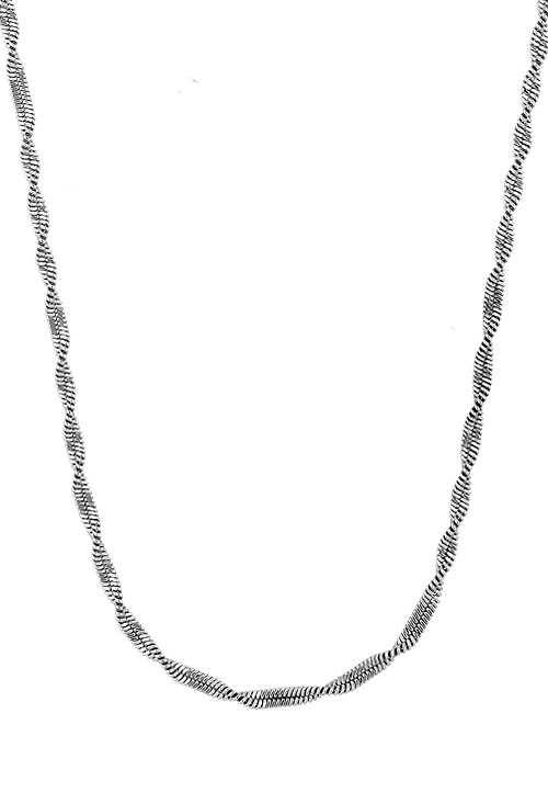 cadena de plata modelo singapur 40 cm de largo vista frontal 126_CTS50-40R