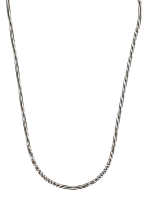 cadena de plata tipo cordoncillo acabado rodio vista de frontal 126_CTB50-40R_01