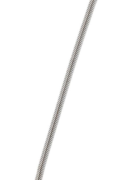 cadena de plata tipo cordoncillo acabado rodio vista de tramo 126_CTB50-45R
