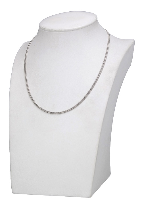 cadena de plata tipo cordoncillo acabado rodio vista peto 126_CTB50-50R_02