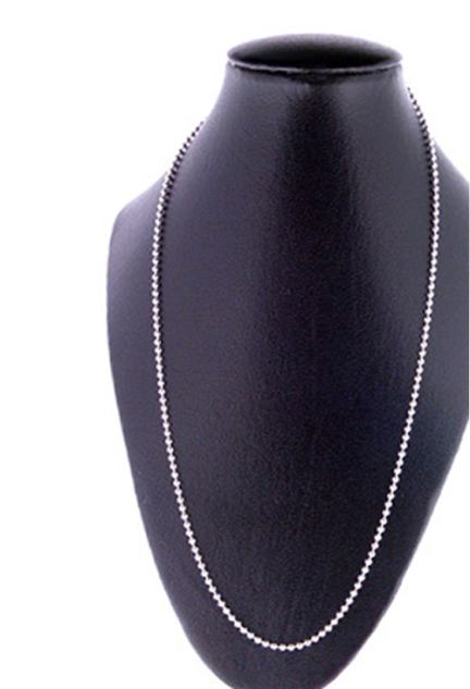 cadena en plata de ley formada por bolas precio barato para venta online