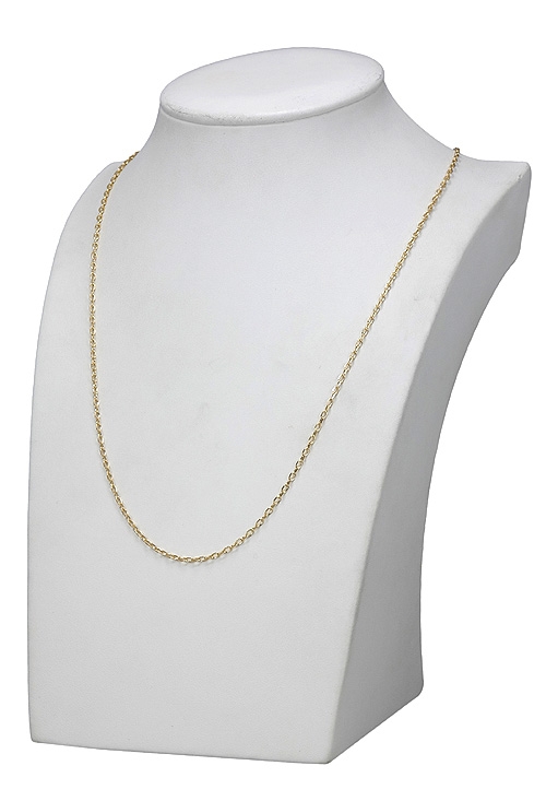 cadena forzada oro amarillo 18 kilates eslabones macizos foto en peto precio muy barato joyeria online 127_FNL50-50_02
