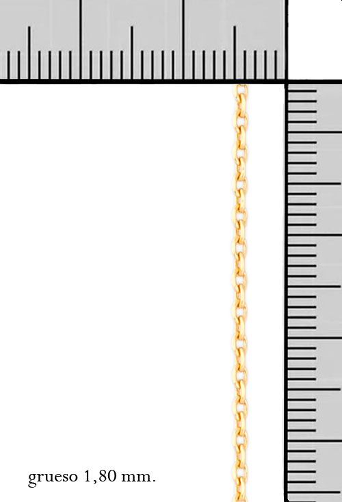 cadena oro 18 kilates eslabones macixos modelo forzado fotografia con medidas 127_F50-40_00