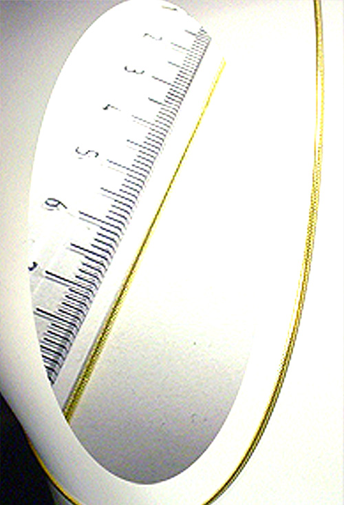 Cadena oro amarillo 18 ktes cordoncillo - foto 3 - rfcia.013_CT30-40