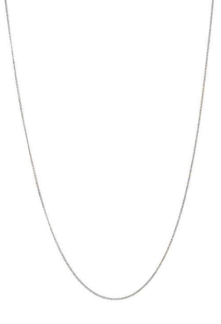 cadena oro blanco 18 kilates de 45 cm precio barato joyas online foto babero