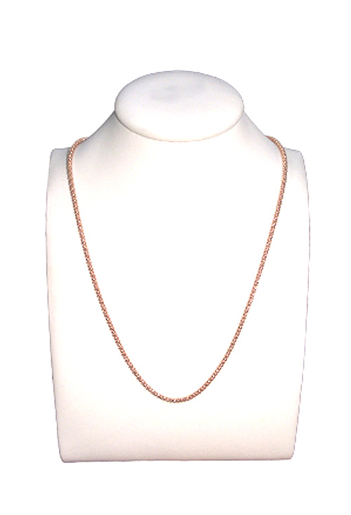 Cadena plata chapada en color rosa Joyas de mujer a precios baratos